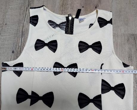 Šaty s mašličkami, h&m,m