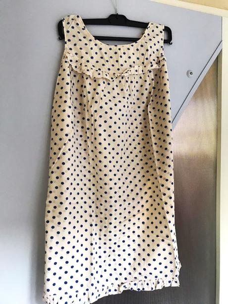 Krepová nočná košielka m/l, m