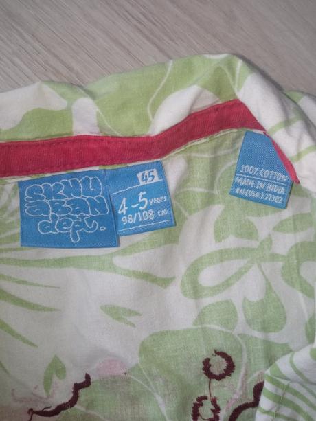 Chlapčenská kvetovaná košeľa s potlačou (98), 98