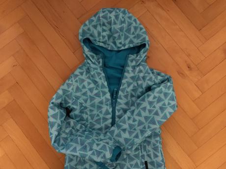 Tyrkysová vetrovka, quechua,128