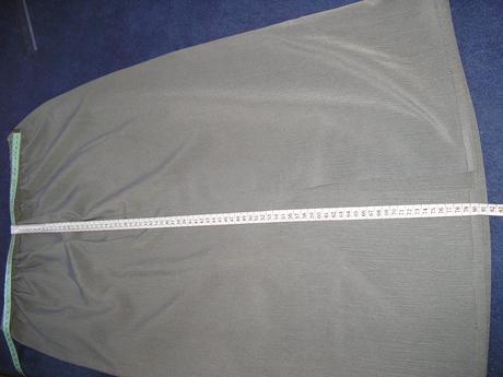 1417. sukňa khaki, xxl