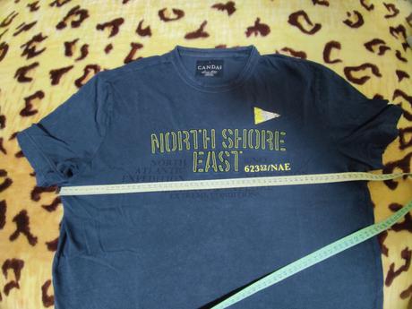 Pánske tričko s potlačou c&a, velkost l, c&a,l