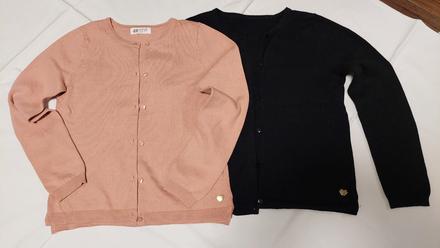 Svetríky 134/140 - 2ks, h&m,134