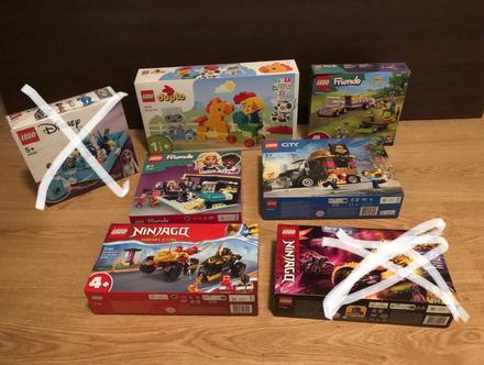 Lego mix friends, ninjago, duplo, city, 