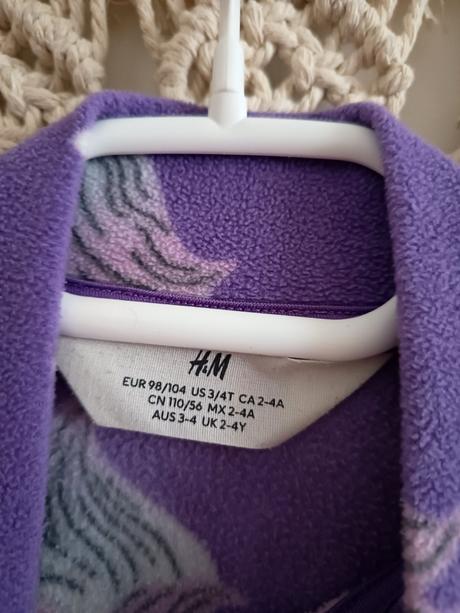 Teplá mikinka h&m, h&m,98