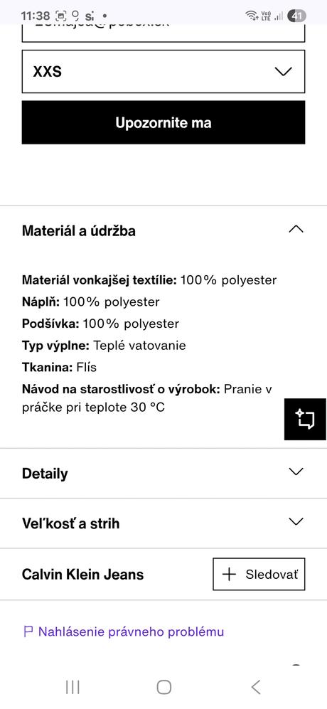 Calvin klein bunda, calvin klein,xs