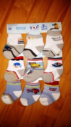 Trojpack frote ponozky pre najmensich , 17 / 18