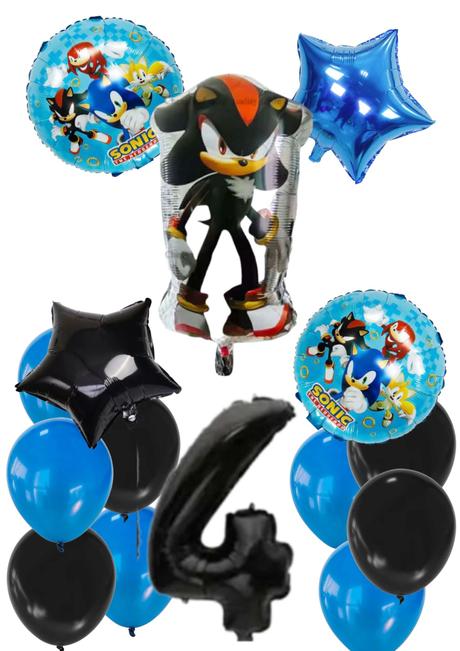 Balóny ježko sonic/knuckles/shadow- až 15/16/17/18, 