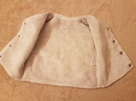 Detská zateplená vestička veľkosť 62, 62