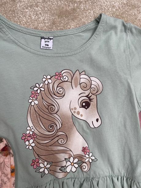 3x saty + leginy 110/116, next,110