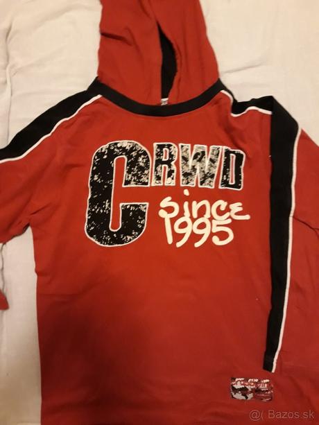 Chlapčenské tričko dr s kapucňou v. 164, dognose,164