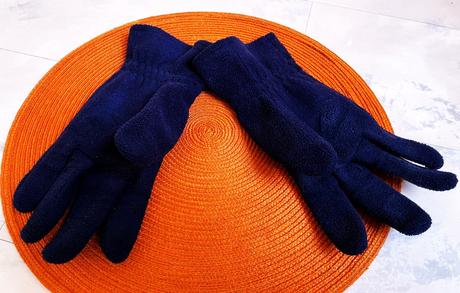 Flisové rukavice, xl