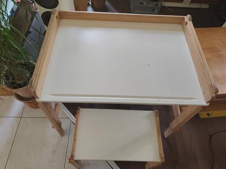 Ikea rastuci stol+lavica,