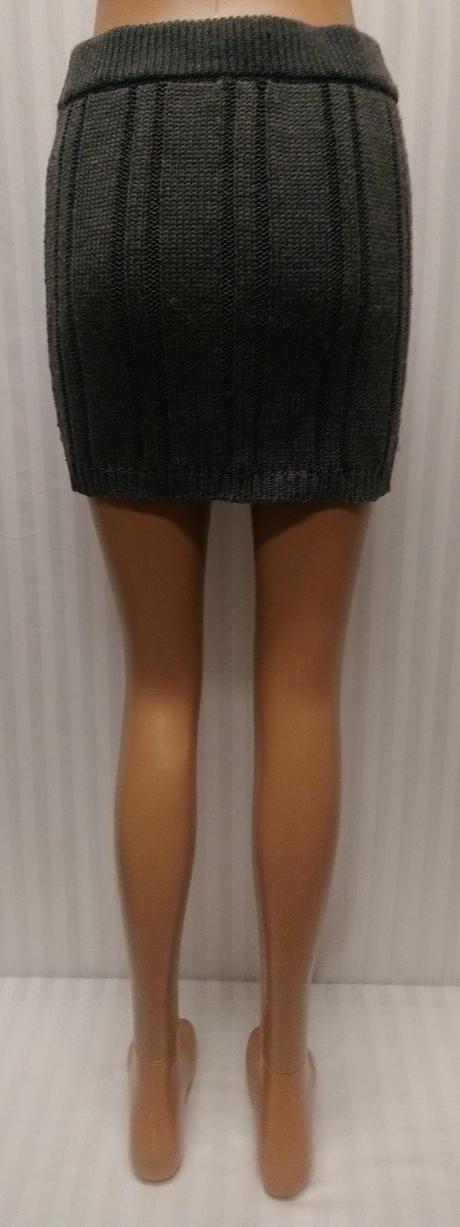 Dámska sivá acrylová sukňa, sutherland, s