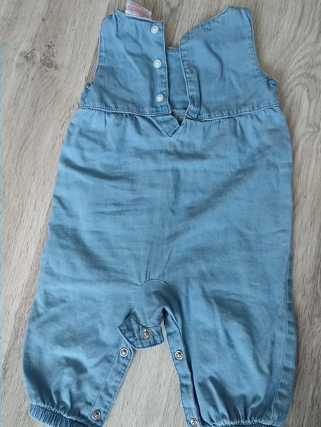 Overal bez rukávov s efektným vyšívaním 68, pepco,62