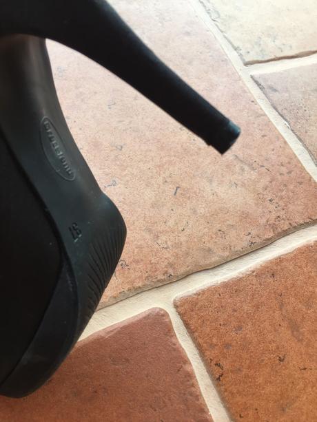 Satenové lodičky čierne, graceland,37