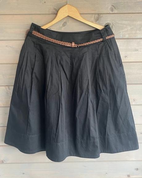 Krásna h&m bavlnená sukňa s vreckami, h&m,40