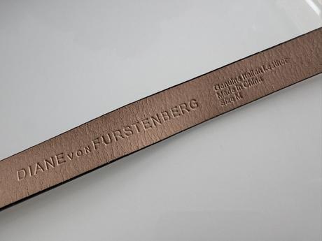 Diane von furstenberg - kožený opasok, 