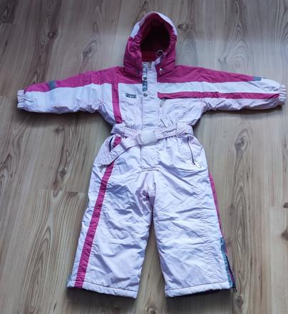Zimný overal pre dievčatko, 92