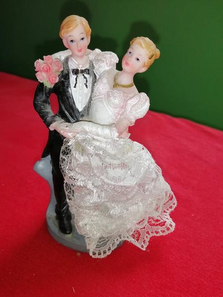 Postavicka - svadobni par, 