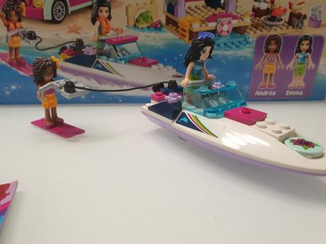 Lego friends 41316 andrein voz s prívesom na čln, 