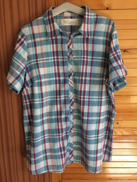 Farebná kockovaná košeľa, cherokee,48