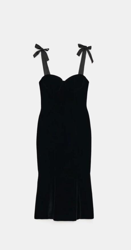 Velúrové šaty s mašličkami, mohito,42 / xl