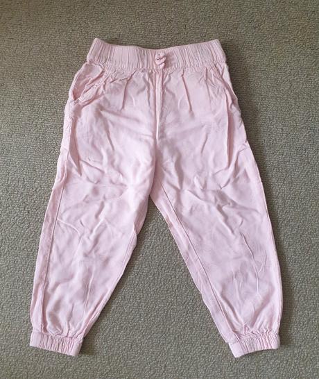 Nohavice letné dievčenské, h&m,92