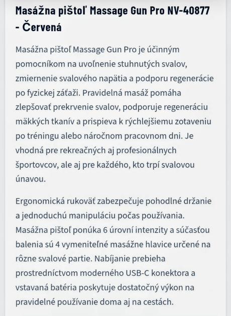 Masážna pištoľ,