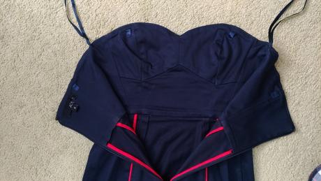 Puzdrove saty bez ramienok s, s