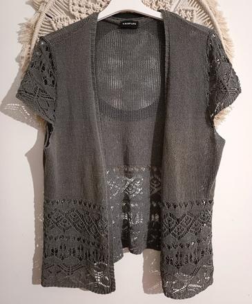 Svetrík s krátkym rukávom taifun, l