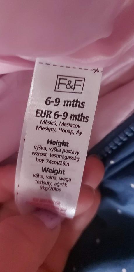 Zimný overal, f&f,74