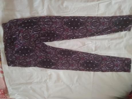 Legíny vzorované veľmi tenké, kik,38