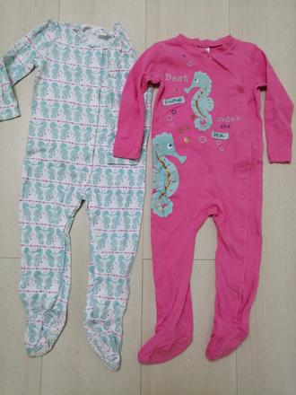 Overaly 2 ks na spanie vel. 9-12 mesiacov, f&f,74