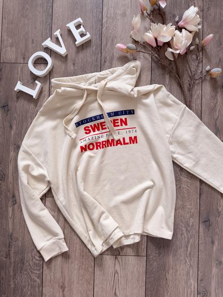 Oversize mikina pull&bear, pull&bear,m