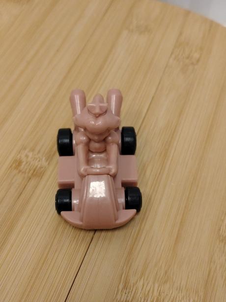 Zberateľs merch autíčko pink gold peach mario kart,