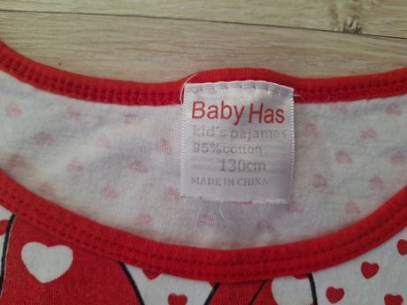 2x kratke pyzamko, 122