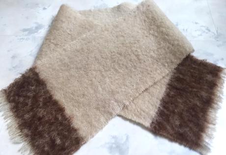 Teplý mohérový šál, l