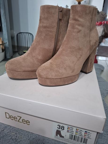 Kotníkové čižmy, deichmann,38