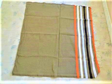 Naturálny kanafasový prehoz, 