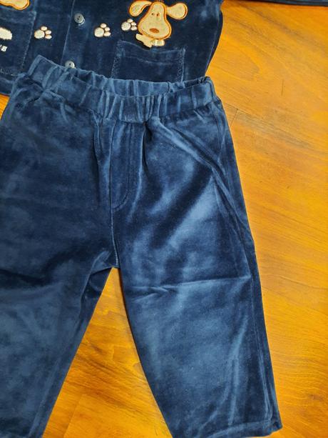 Zamatová súpravička krásna, baby,80