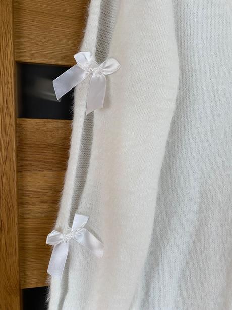 Predĺžený sveter s maslickami, xl