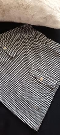 Štýlová sukňa s vreckami napredu, 158