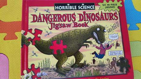 Dangerous dinosaurs jigsaw book - 2e,