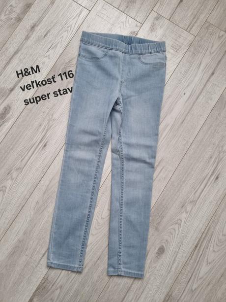 Svetlomodré džegínsy h&m, h&m,116