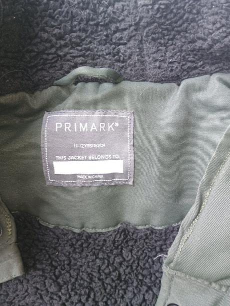 Zimný kabát, primark,152
