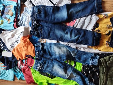 Veľký balík oblečenia 41ks, 104–116