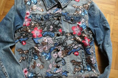 Desigual original nadherna,vysivana riflovka 38, desigual,38