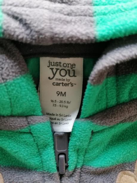 Zimná mikinka, carter's,74