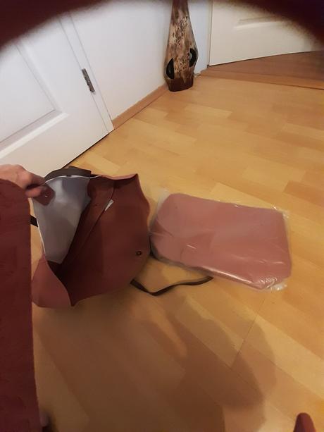 Veľká kabelka pudrovo ruzova, avon